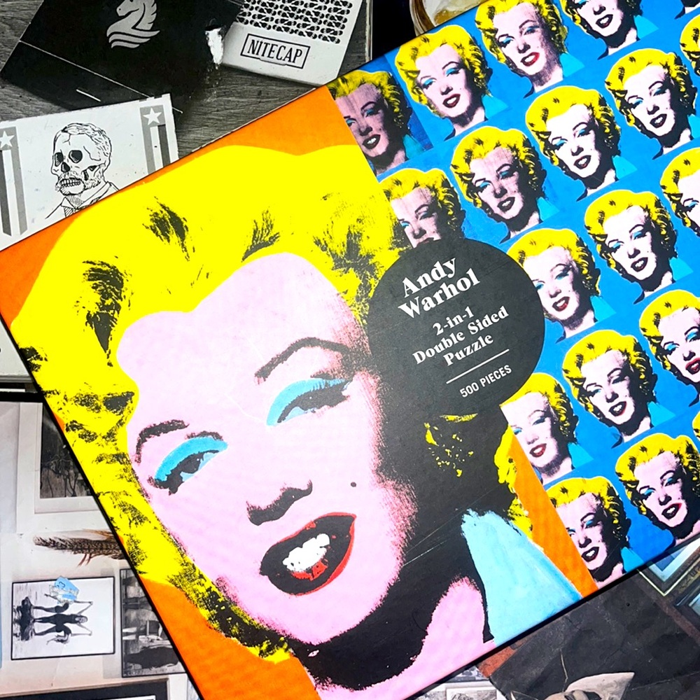 • 👄 • 🧩 Andy Warhol x Marilyn x Iconic Vibes •👄•🧩